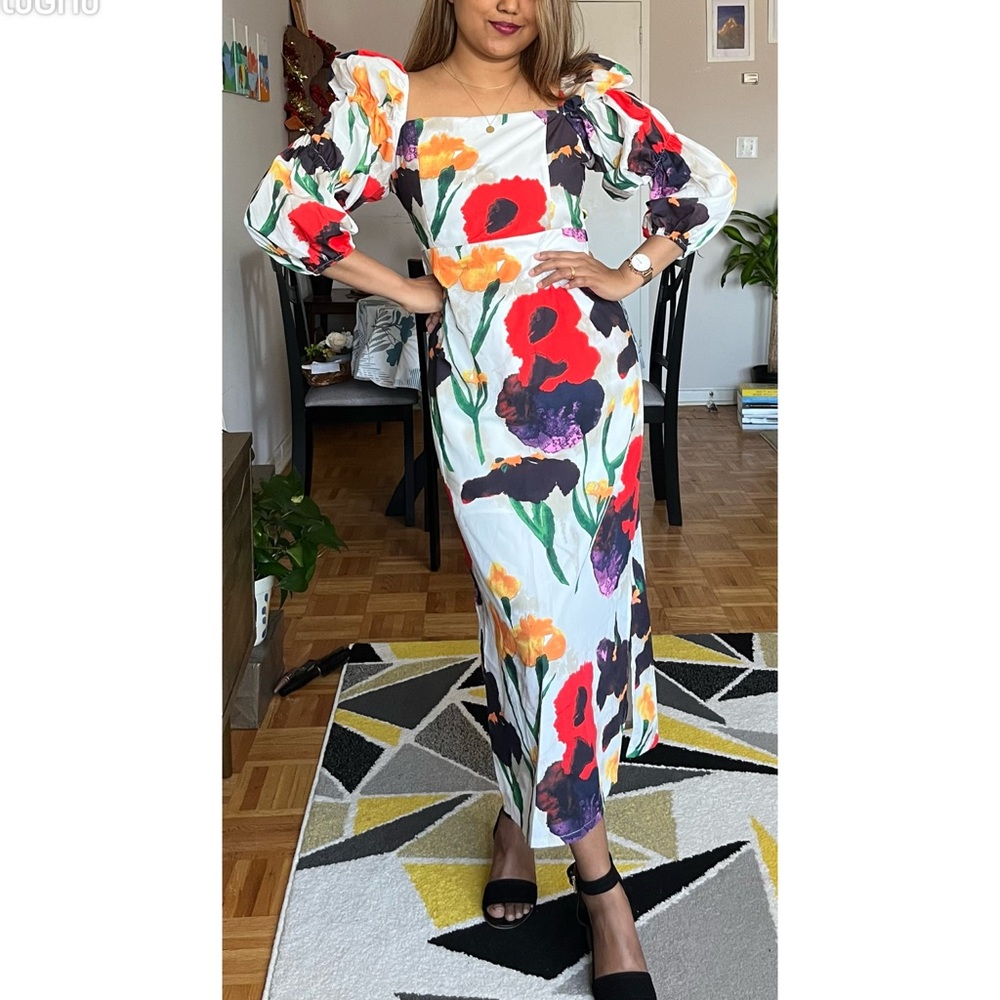 NWT floral maxi/midi